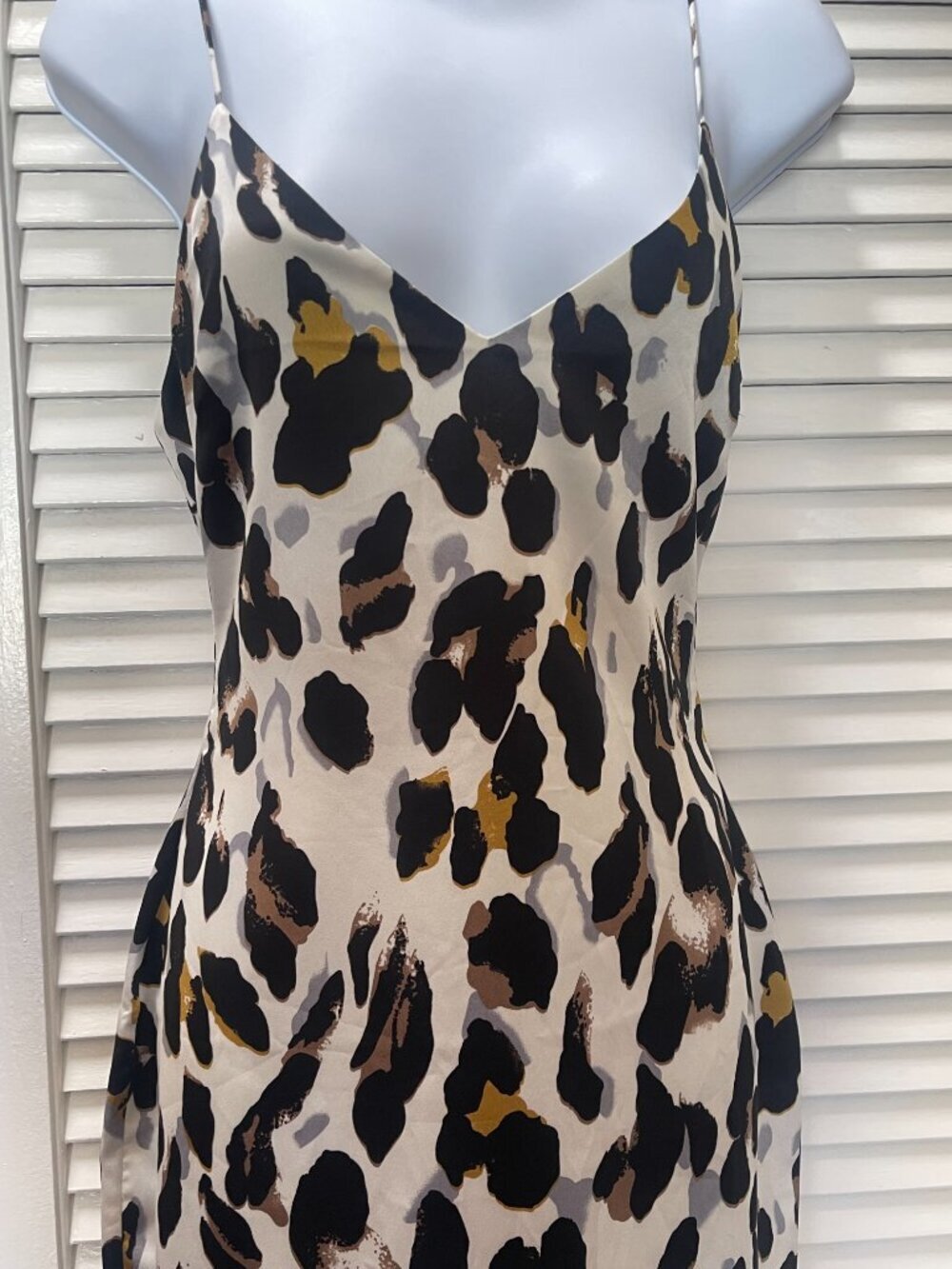 Superdown Fierra Midi Dress Leopard Print NWT Size Small - Picture 3 of 10